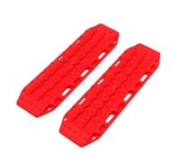 Rc Upgrade Spare For SCX10 For TRX4 D90 1/8 1/10 1/12 1/14 2pcs 132mm Sand Ladder Recovery Ramps Board For Escape Decoration RC Car(Red)