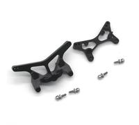 Rc Upgrade Spare Parts For Losi Micro-B 2WD For Buggy RTR LOS00007 1/24 Metal Parts RC Model Car Front And Rear Shock Absorber Components Upgrade Replacement(Black)