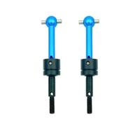 Rc Upgrade Spare Parts For Tamiya For TT-01 For TT01 For TT-02 For TT02 TA04 53792 1/10 RC Car CVD Metal For Universal Drive Shaft Upgrade Parts(Blue,2pcs)