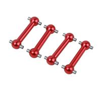 Rc Upgrade Spare Parts For Tamiya For TT02 TT02D TT02S For TT-02 1:10 1 Set Remote Control Drive Shaft Dog Bone Tracked Car Drive Shaft Upgrade Parts(4Pcs Red)