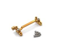 Rc Upgrade Spare Parts For WLtoys A949 A959 A969 A979 K929 RC Car Parts Metal Upgrade Modification Steering Group(Yellow)