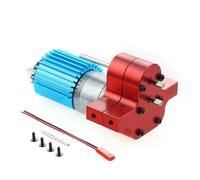 Rc Upgrade Spare Parts For WPL B14 B16 B24 B36 C14 C24 For JJRC Q60 For MN D90 For MN99S MN91 Metal Transfer GearBox With 370 Brush Motor Speed Change Upgraded(Red)