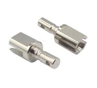 Rc Upgrades Parts For HSP 94762 60011 60010 60052 60093 1/8 Centre Driven Joint Cup Pin Wheel Shaft Differential Accessories(Silver,60093S)