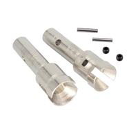 Rc Upgrades Parts For HSP 94762 60011 60010 60052 60093 1/8 Centre Driven Joint Cup Pin Wheel Shaft Differential Accessories(Silver,60052)