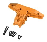 Rc Upgrades Parts For SCY 16101 16102 16103 16201 For JJRC For C8805 Q130A 1/16 Metal Rear GearBox Housing Gear Box Differential Case RC Parts(Yellow)