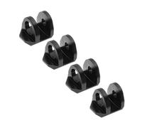 Rc Upgrades Spare For Arrma For Granite For Grom For Typhon 1/18 /1/14 4pcs Aluminum Alloy Shock Cap Protector Reinforced Guard Rc Parts(Black)