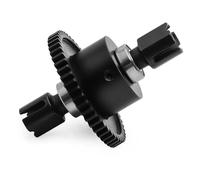 Rc Upgrades Spare For Arrma For Kraton For Mojave Big For Rock Exb 50t 1/8 Center Differential Ara310991 Metal Diff RC Car Parts Accessories(Black)