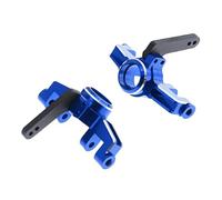 Rc Upgrades Spare For Arrma For Mojave 4S For Kraton For Outcast 4S 4X4 For BLX 1/8 1/10 RC Car Metal Steering Steering Blocks Upgrade Parts(Blue)