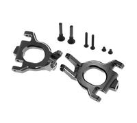 Rc Upgrades Spare For Arrma For Mojave For Kraton For Outcast 4X4 For BLX 4S 1/8 1/10 RC Car Metal C Hub Carriers Caster Blocks Upgrade Parts(Black)