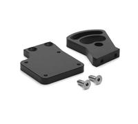 Rc Upgrades Spare For Traxxas For Revo 2.5/3.3 For E-Revo RC Car Brushless Conversion Motor Holder Motor Mount Bracket For Seat Upgrade Parts(Black)