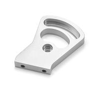 Rc Upgrades Spare For Traxxas For Revo 2.5/3.3 For E-Revo RC Car Brushless Conversion Motor Holder Motor Mount Bracket For Seat Upgrade Parts(Silver)