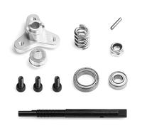Rc Upgrades Spare For Traxxas For VXL For Slash 4X4 For Rustler For Stampede 4WD For Hoss 1/10 Slipper Clutch Eliminator Set 6878 RC Parts(Silver)