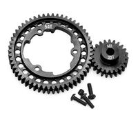 Rc Upgrades Spare For Traxxas For X-Maxx X0-1 For Maxx For E-REVO M1 Hardened Steel Motor Gear Set 46T 50T 52T 54T Spur 18T/20T/22T Pinion Rc Parts(54T 23T)