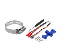 RC Upgrades Spare Parts For 1/5 1/6 1/8 1/10 3660 3670 4074 4068 4284 4274 1515 4284 4985 1717 Motor Heatsink Cooling Fan RC Car(30mm blue)