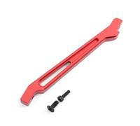 RC Upgrades Spare Parts For Arrma 1/8 6S For Kraton For Typhon For Talion For Senton For Outcast For Notorious RC Car Upgrade Parts Metal Front Rear For Chassis Brace(Red,Front)