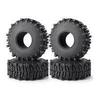 RC Upgrades Spare Parts For Axial For SCX10 D90 For TRX4 For SCX10 III For Capra For Wraith 1/10 Rubber Tyres Wheel Tires 1.9inch/2.2inch RC Car Upgrade(1.9inch4pcs)