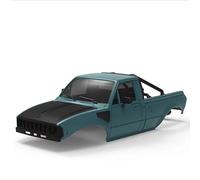 RC Upgrades Spare Parts For Axial For SCX24 C10 For Bronco For Wrangler Base Camp 1/24 133mm/5.20in For Pickup Hard Body Shell With Bed Rack RC Crawler Upgrade(Green1)