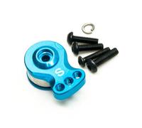 RC Upgrades Spare Parts For Axial For Tamiya 25T Steering Servo Arm Horn S/M/L Large Torque Digital Coreless Servo Upgrade Part(S Blue)