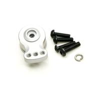 RC Upgrades Spare Parts For Axial For Tamiya 25T Steering Servo Arm Horn S/M/L Large Torque Digital Coreless Servo Upgrade Part(S Silver)