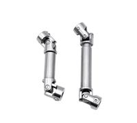 RC Upgrades Spare Parts For Redcat For Ascent 18 1/18 Stainless Steel For Universal Joint Drive Shafts Chassis Center Driveshaft RC Crawler Metal Upgrade Parts