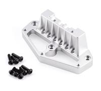 RC Upgrades Spare Parts For Tamiya For Lunch Box 1/12 Aluminum Alloy Front Lower Arm Fixing Mount RC Car Monster Truck Upgrade Parts(Silver)