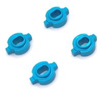 RC Upgrades Spare Parts For ZERO-Z For MINI-Z MR-03 Wheel Conversion For AWD Wheels Metal Upgrade Converter(Grey SKY)