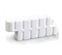 RC Upgrades Spare Parts RC Car Road Barriers Remote Control Accessories Drifting Race Track Barrier Traffic Splicing Stereo Roadblock Traffic Scene(White)
