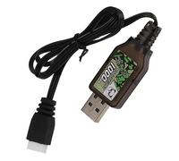 RC USB Charger Cable for 7.4V 800mAh | Durable plastic, Designed for Axial SCX24, Lightweight and portable, Fast charging