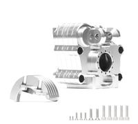RC Vehicle Gearboxes For Arrma For Kraton 4WD For Outcast Truck 8S 1/5 ARA310930 Aluminum 6061 CNC Center Gearbox Case Wave Box Shell Rc Car Accessories(Silver)