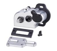 RC Vehicle Gearboxes For LCG For Capra F9 AR45 1/10 Ultralight Portal Transmission 48Pitch Tiny Gearbox With Slipper Pad RC Crawler For Chassis Axle