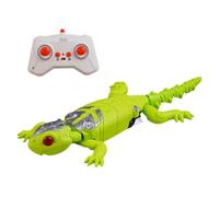 RC Wall Crawler Gecko,Wall Climbing Gecko Toy with LED Eyes & Remote Control, Floor Ceiling Crawling Electric Lizard Rc Car Toy for Kids, Fun Novelty Toys Gifts for Ages 4 and Up Boys Girls (Green)