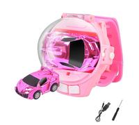 Rc Watch Racer - Interactive Remote Control Car Toy, 2.4GHz Signal Stability, Portable Wrist Watch Controller, USB Rechargeable Design | Fun Racing Game Toy for