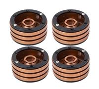 RC Wheel Hub Rim, 12 Mm Six -cant 1.9 Inch Portable RC Beadlock Rim for 1/10 Crawler (Copper)