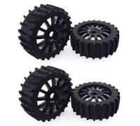 RC Wheel Rim Tyre Compatible With Arrma For Traxxas For Redcat For Team For Losi For HPI For HSP For Baja 1/8 RC Car 120Mm Snow Sand Paddle Tire Wheel Tyre