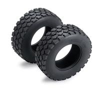 RC Wheel Rim Tyre Compatible With Tamiya 1/14 RC Trailer Tractor Truck Upgrade Parts 1/2/4pcs 30mm Width Rubber Tyres Front Wheel Tires(2pcs)