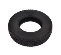 RC Wheel Rim Tyre Compatible With Tamiya 1/14 RC Truck Tractor For Climbing Trailer Upgrade Parts Accessories 1PCS Rubber Trailer Car Tires(85mmx21mm)