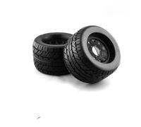 RC Wheel Rim Tyre For HPI For Redcat For Rovan For Savage 2PCS 165MM For Monster Truck Wheels Rim Tire Set 12 14 17mm Hub Hex For 1/8 Off-Road RC Car(P1)