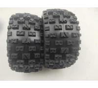 RC Wheel Rim Tyre For Hpi For Rofun For Rovan For Km For Baja 5b Rc Front Size 170x60 Or Rear Size 170x80 Knobby Tyre Skin Set 1/5 For Toys Parts(REAR TIRE SKIN)