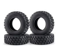 RC Wheel Rim Tyre For Tamiya Rubber Tyre Wheels Tires 84x30mm For 1/14th Wheel Rim Hubs RC Tractor Trailer For Cargo Tow Drag Truck Parts