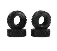 RC Wheel Tires Compatible With Axial For Jr 90069 D90 CC01 LC70 For JIMNY 4PCS 75MM 1.55Inch Rubber Tires Tyre RC Crawler Car Upgrades Parts
