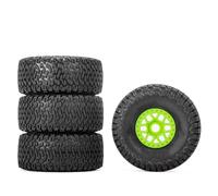 RC Wheel Tires Rims For ARRMA For Mojave 1/7 Off-Road Tires Wheels 4PCS 135 * 59mm 17mm Adapter RC Model Car Short Haul Truck Accessories(Green,A)