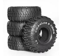 RC Wheel Tires Rims For Axial For SCX10 III Pro 90047 AXI03007 For Redcat Gen8 For TRX-4 RC Car 1.9 Crawler Tires 105-120mm Foam Tires 4PCS Parts