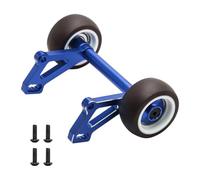 AWHAO RC Wheelie Bar Aluminium Alloy Accessories for 1/8 Scale Car Sturdy Head up Wheel, Blue