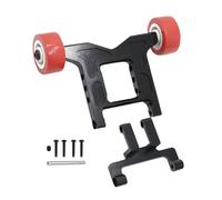 RC Wheelie Bar Upgrades Part for 1/10 Arrma Granite & Big Rock 4x4 3S Blx Mega550,Kraton & Outcast 4x4 4S Blx,1/8 Typhon 4x4 3S Blx,RCMYou Alloy Metal Hops Up Upgrades Part,Replace AR320403,Black