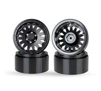Rc Wheels Rims For Axial For Wraith For Capra For SCX10 II III PRO UTB10 For TRX4 For TRX6 D90 1/10 Alloy 2.2" Wheel Rims RC Crawler Car Upgrade Repair Replace(4pcs)