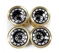 Rc Wheels Rims For FMS For FCX24 Max Smasher 1/24 The 4Pcs Brass Clamp Metal 1.0 Wheel Rim Wheel Hub RC Crawler Car Upgrade Parts