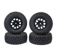 RC Wheels Rims For REMO For Huanqi 727 RC Parts Remote Control Model Car 1/10 Short-course Truck Tires For Street Off-road For Buggy Tire Wheel Wheels(4pcs)
