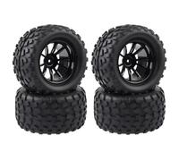 RC Wheels Rims For Traxxas For Arrma For Redcat For HSP For HPI For Tamiya For Kyosho 1/10 130MM RC Monster Truck For Buggy Tire Tyre Wheel Foam Inserts 12mm Hex