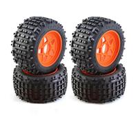 RC Wheels Rims For Traxxas For Sledge For E-Revo For Arrma For Kraton For Outcast 1/8 1/10 4Pc 152Mm Monster Truck Tire 12Mm 14Mm 17Mm Wheel Hex RC Car Parts