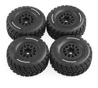 RC Wheels Tires For ARRMA For Mojave For GROM 1/16 Upgrade Parts | Rugged off-road car tires for 1/16 rc For desert trucks deliver traction on rocks, mud, and sand. RC Tires Hub Wheel